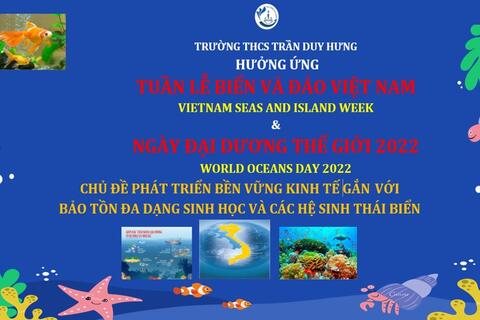 Tuần lễ Biển và Hải đảo Việt Nam hưởng ứng Ngày Đại dương thế giới năm 2022