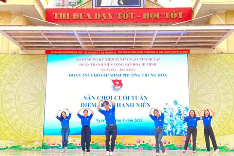 SÔI NỔI CÁC HOẠT ĐỘNG CHÀO MỪNG 92 NĂM NGÀY THÀNH LẬP ĐOÀN THANH NIÊN CỘNG SẢN HỒ CHÍ MINH