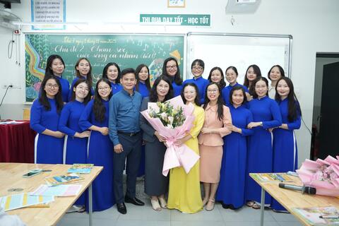 TÂM HUYẾT VÀ SÁNG TẠO TRONG TIẾT DẠY “CHĂM SÓC CUỘC SỐNG CÁ NHÂN” CỦA CÔ GIÁO BÙI MINH ANH TẠI HỘI THI GIÁO VIÊN DẠY GIỎI CẤP THÀNH PHỐ NĂM HỌC 2025 – 2026