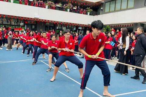 SÔI NỔI HỘI THI KÉO CO CHÀO MỪNG NGÀY NHÀ GIÁO VIỆT NAM 20/11